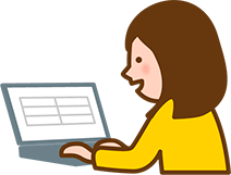 データ入力のイラスト2