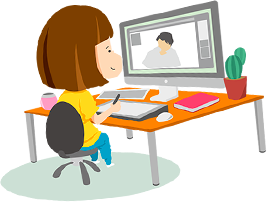 ホームページ制作のイラスト1